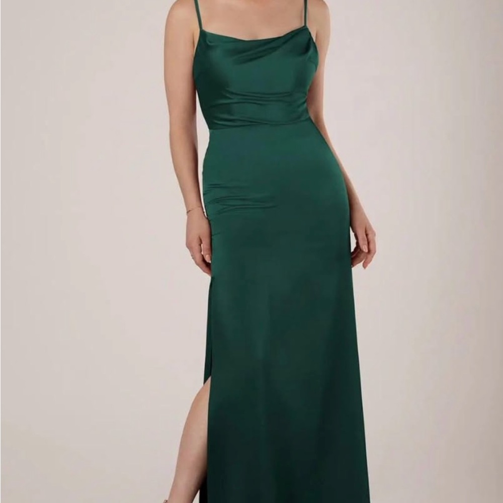 Emerald Green Sorella Vita bridesmaid dress